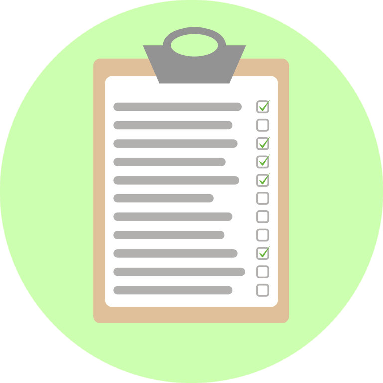 checklist, analysis, check off
