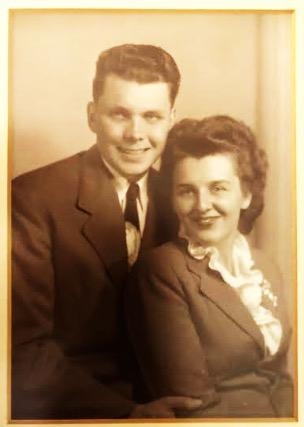 Stefan & Audrey Freeman (Wedding Photo Aug. 29, 1942)