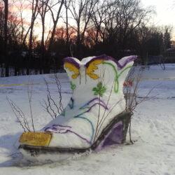 snow sculpture