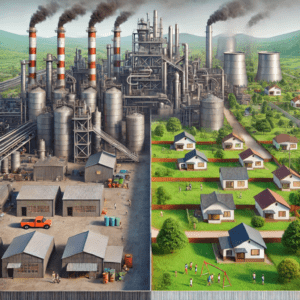 Industrial next to single family homes not only depletes home value, but could negatively impact the health and safety of residents.